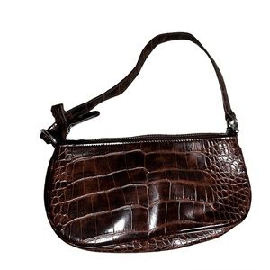 Faux leather over the shoulder bag from urban outfitters